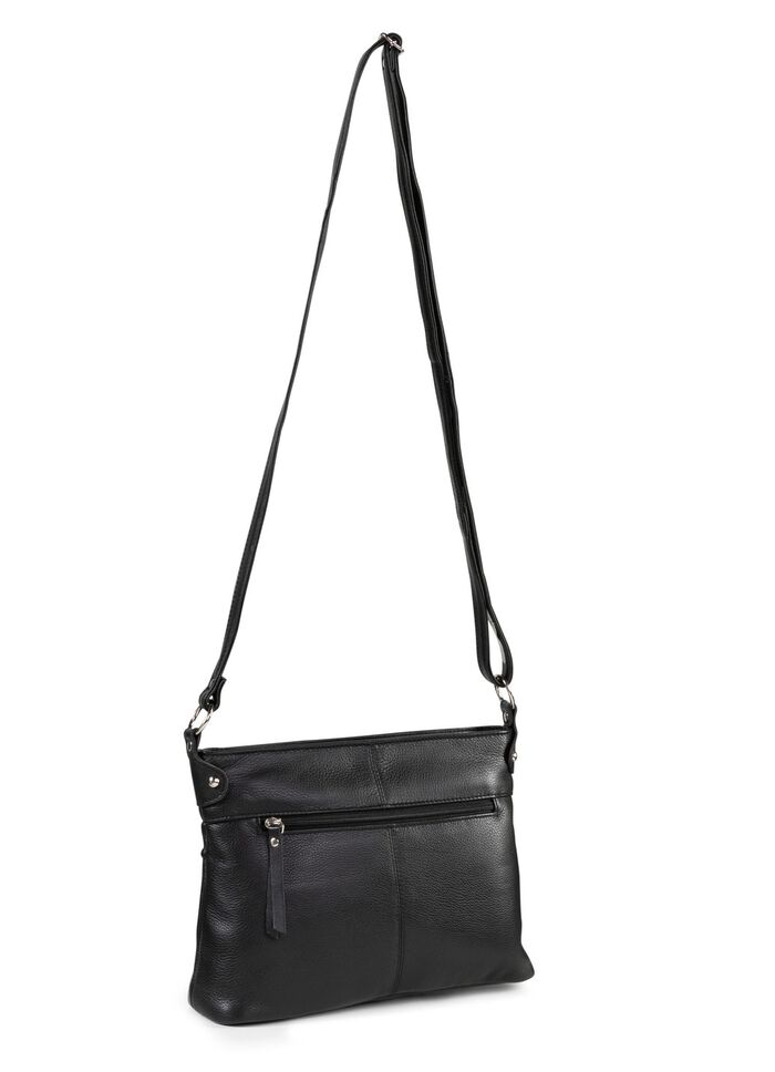 Laurina, Tasche, Damen, mit verstellbarem Umh&auml;ngeriemen SCHWARZ