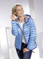 Funktions-Wendejacke mit fester Kapuze