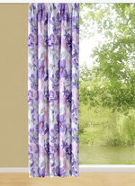 Übergardine mit Universalschienenband 