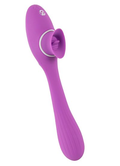 Rabbitvibrator mit Leckfunktion  