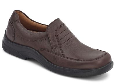 Klassische Herren-Slipper, mit atmungsaktivem Fu&szlig;bett 