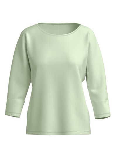 Shirt mit rundem Halsausschnitt 