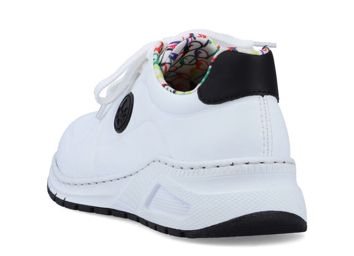 Rieker, stylische Damen-Sneaker, Weite H, mit herausnehmbarem Fu&szlig;bett 