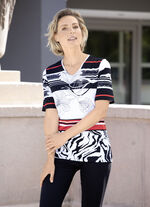 Shirt mit farbbrillantem Inkjet-Druck 