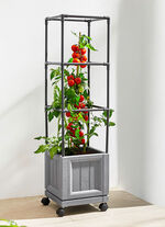 XXL-Pflanzturm mit Rollen 