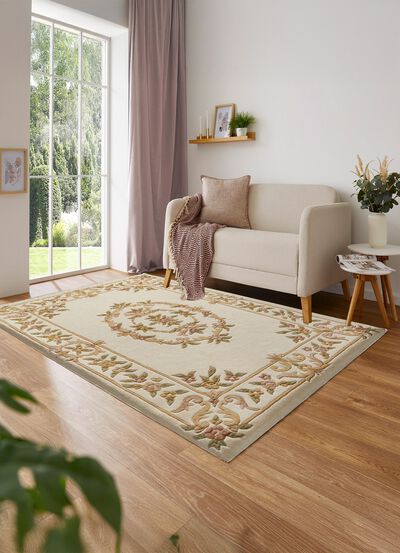 Br&uuml;cken und Teppiche aus reiner Schurwolle 