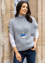 Pullunder mit Alpaka  