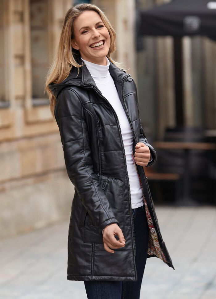 Lederkurzmantel von &bdquo;Caminari&ldquo; 