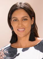 Ohrstecker mit Textil-Quaste 