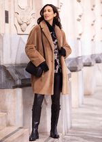 Kurzmantel mit Schubtaschen 