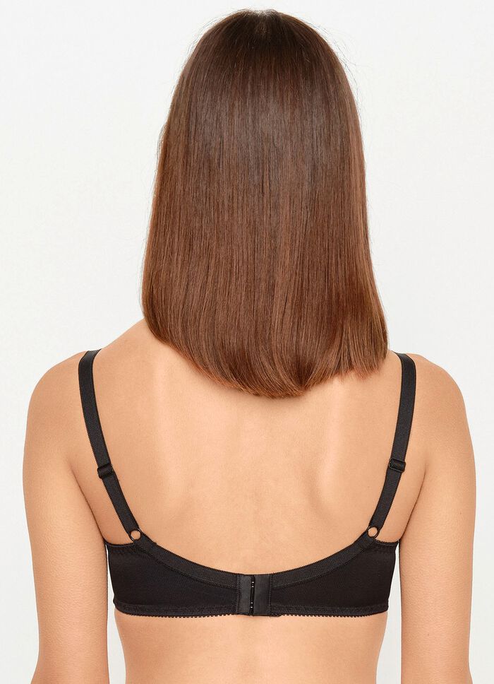 Susa Dirndl-BH mit Au&szlig;entr&auml;gern SCHWARZ
