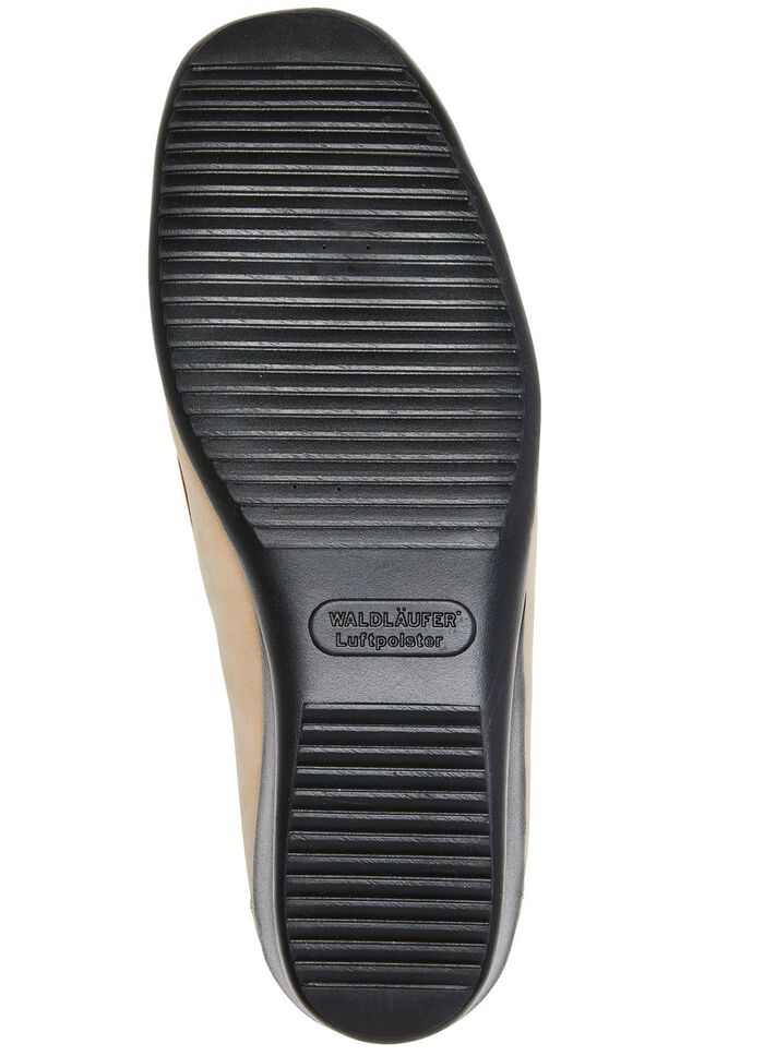 Waldl&auml;ufer, bequeme Damen-Slipper, Weite H, mit herausnehmbarem Fu&szlig;bett 