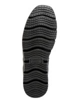 Waldläufer Spangenschuh aus teilweise gelochtem Leder SCHWARZ