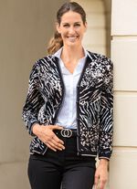 Strickjacke in weichem Griff 