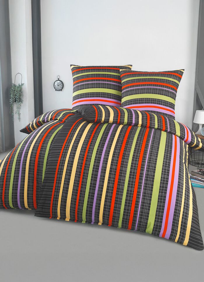 Beidseitig bedruckte Bettwäsche-Garnitur von Dobnig 