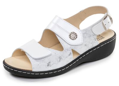 ELENA EDEN, bequeme Damen-Sandalen, Weite H, mit herausnehmbarem Fu&szlig;bett 
