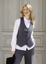 Weste mit Nadelstreifen 