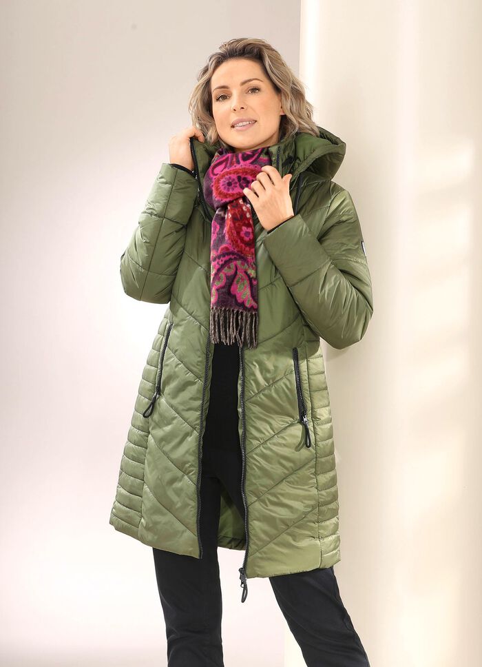 Kurzmantel mit 2-Wege-Rei&szlig;verschluss 