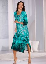 Nachthemd von Laurina, wadenlang und mit Elastan 