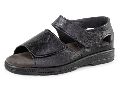 Bequeme Herren-Sandalen, Weite K, mit anatomisch geformtem Fußbett  Bequeme Herren-Sandalen, Weite K, mit anatomisch geformtem Fußbett