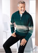 Troyer mit Stehkragen in 2 Farben 