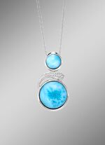 Anh&auml;nger mit Larimar 