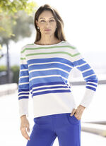 Pullover mit zartem Strukturmuster 