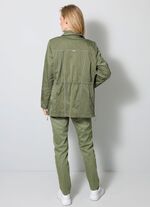 Jacke mit Rei&szlig;verschlusstaschen 