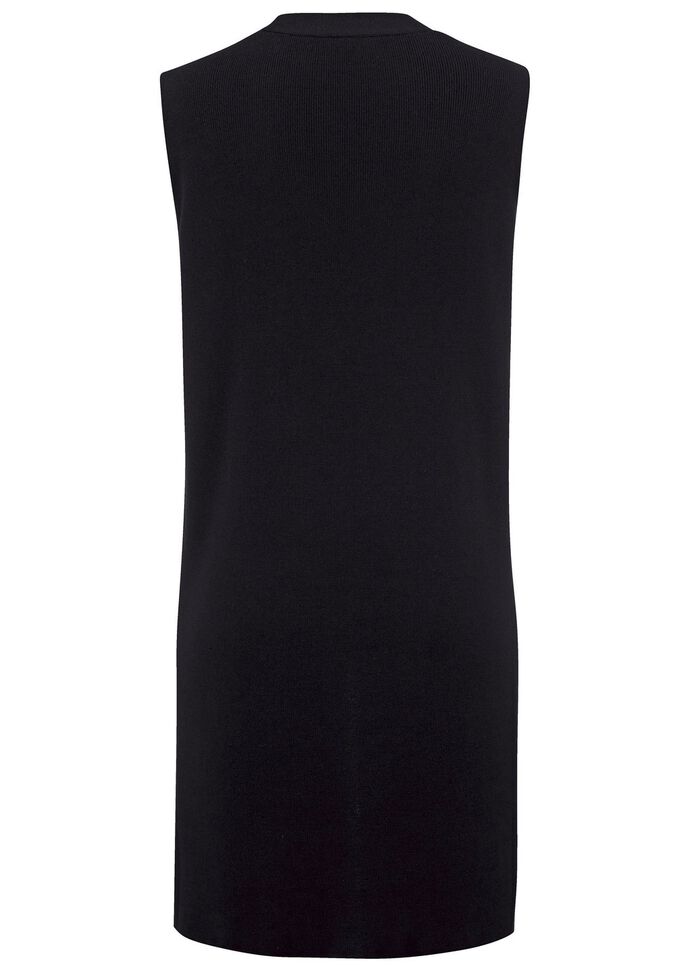 Strickweste mit dekorativem Verschluss 