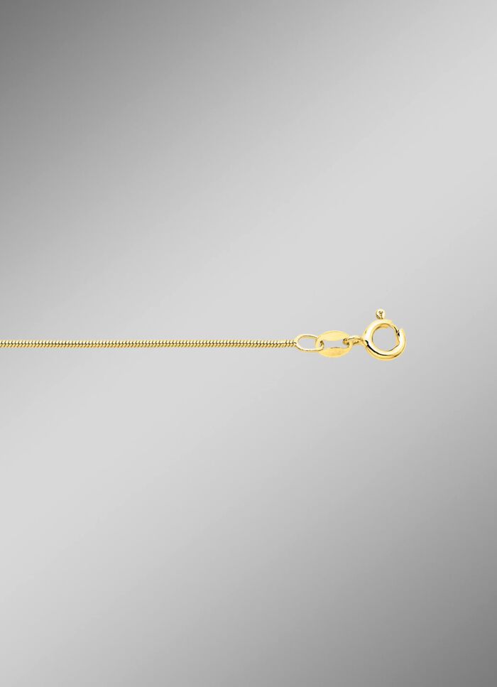 Vergoldete Schlangenkette aus Silber 