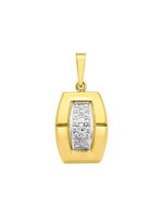 Moderner Anh&auml;nger mit Diamant 