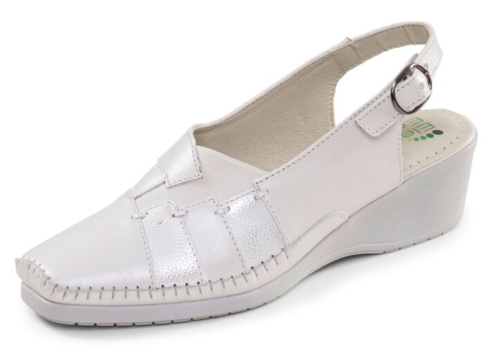 ELENA EDEN, schicke Damen-Sandalen, Weite G, mit Gummizug 