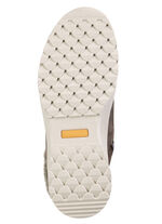 Schn&uuml;r-Bootie aus echtem Lammfell NUGAT