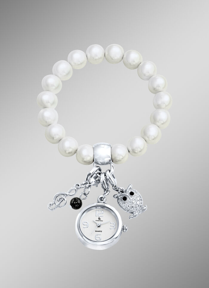 Edelstein-Armband mit Charms 