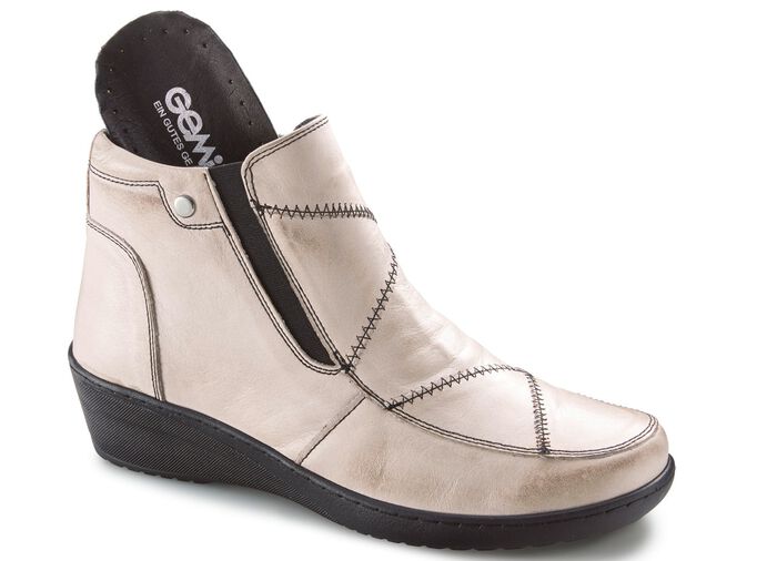 Gemini, bequeme Damen-Boots, Weite H, mit herausnehmbarem Fu&szlig;bett 