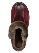 ELENA EDEN, warme Damen-Hausschuhe, Weite H, mit Lammfell 