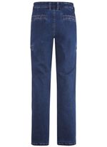 Jeans mit Cargotaschen in 2 Farben 