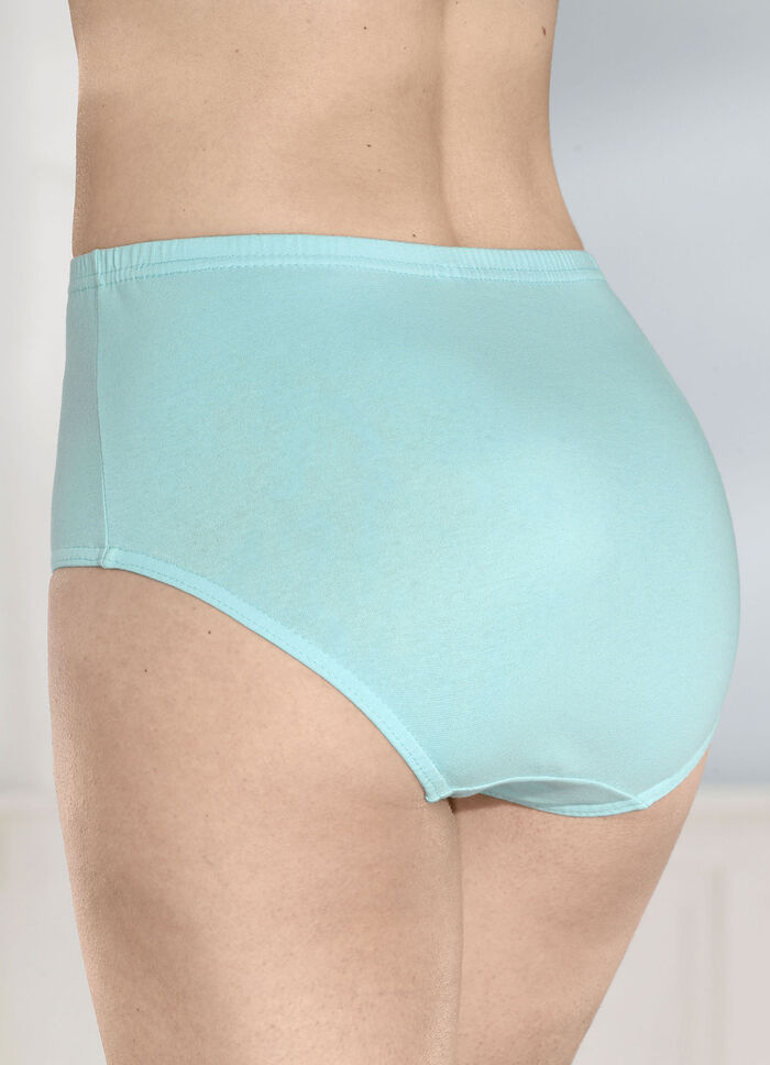 Viererpack Slips mit Gummizug im Bund 