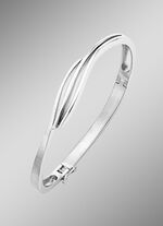 Stilvoller Armreif, gl&auml;nzend/mattiert 