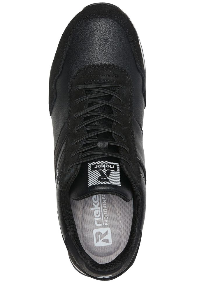 Schn&uuml;r-Sneaker mit herausnehmbarem Textilfu&szlig;bett 