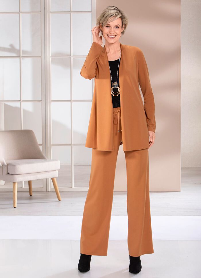 Shirtjacke in verschlussloser Form in 4 Farben 