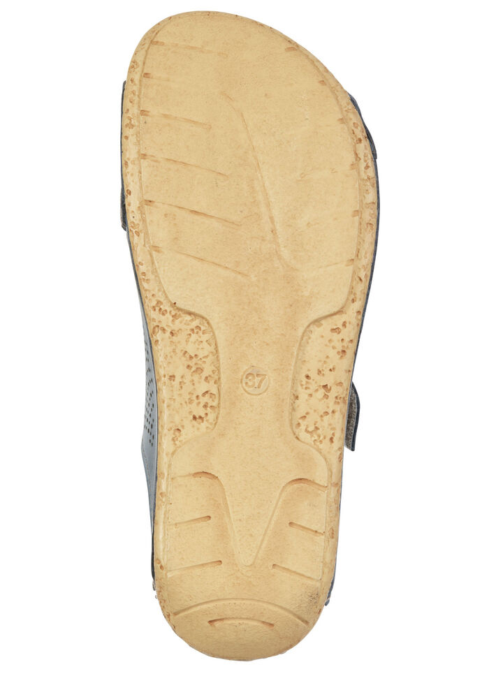 Gemini, sommerliche Damen-Pantoletten, Weite G, aus Leder JEANS