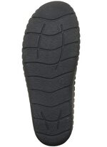 ELENA EDEN, bequeme Damen-Pantoletten, Weite H, mit herausnehmbarem Fu&szlig;bett BRAUN-BORDEAUX