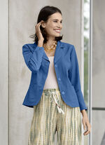 Blusenjacke  mit Schulterpolster ROYALBLAU