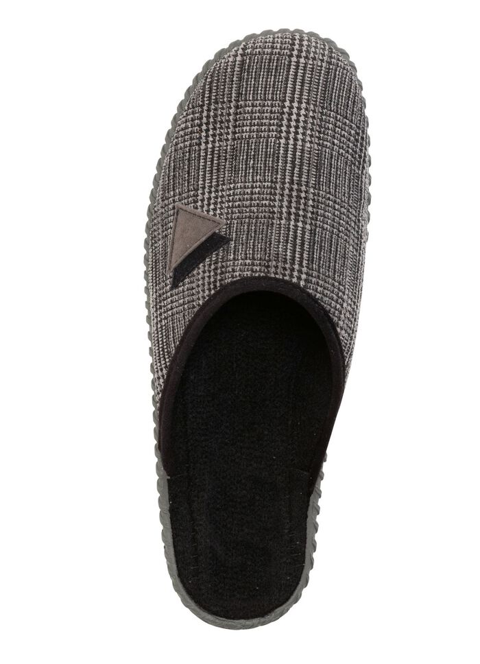 Textil-Pantoffel mit anatomisch geformtem Fu&szlig;bett 