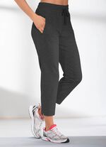 7/8-Freizeithose in 4 Farben ANTHRAZIT MELIERT