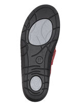 ELENA EDEN, klassiche Damen-Clogs, Weite H, mit herausnehmbarem Fußbett ROT