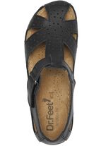 ELENA EDEN, klassische Damen-Sandalen, Weite H, mit Klettverschluss 