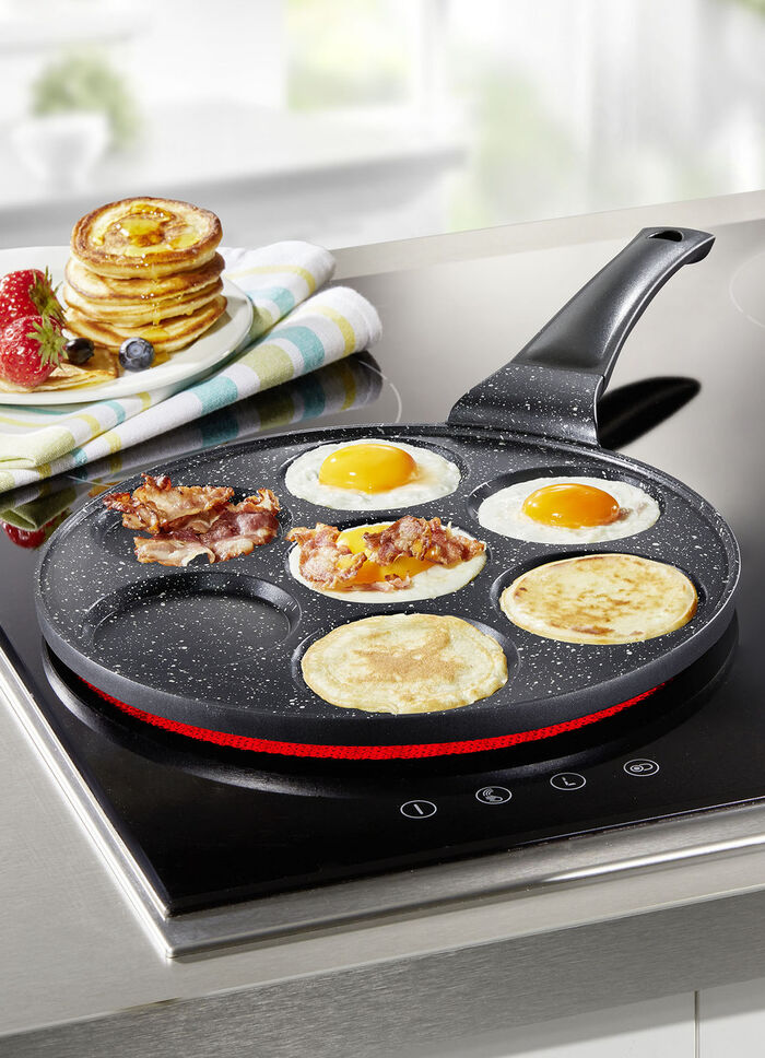 Muldenpfanne aus Aluguss 