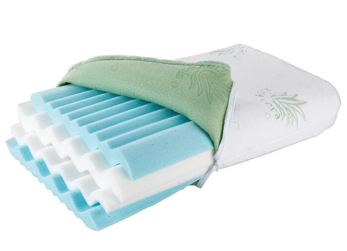 H&ouml;henverstellbares Nackenst&uuml;tzkissen 